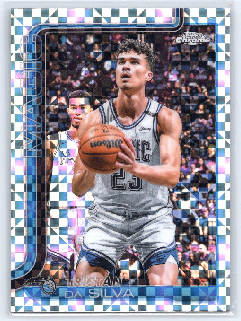 2025-26 Topps Chrome #173 Tristan da Silva X-Fractor