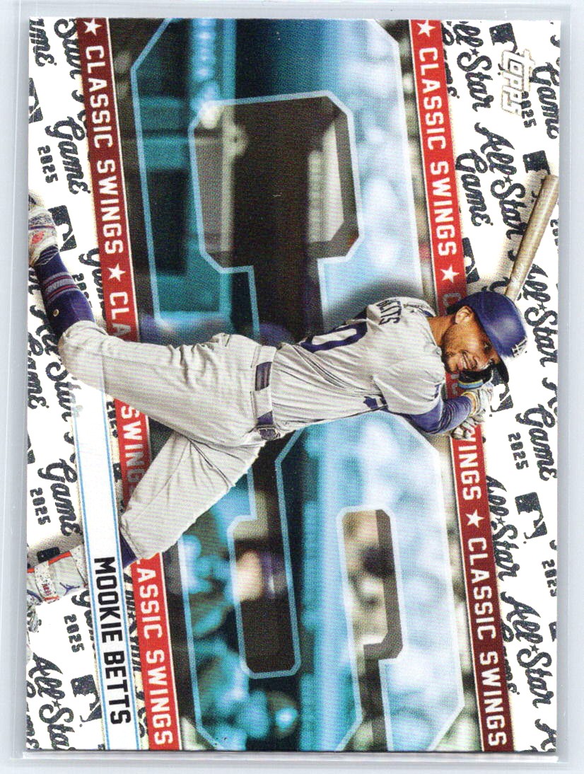 2025 Topps All-Star Game #CS-2 Mookie Betts Classic Swings