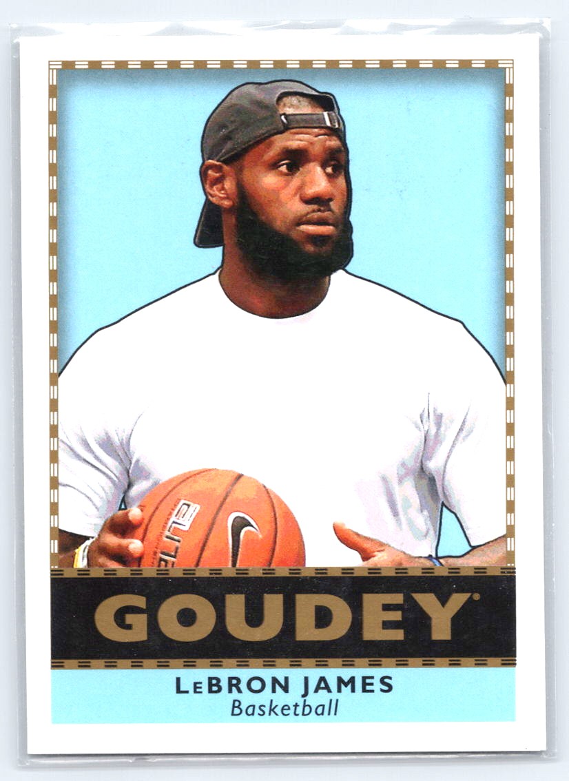 2018 Upper Deck Goodwin Champions #G1 LeBron James Goudey