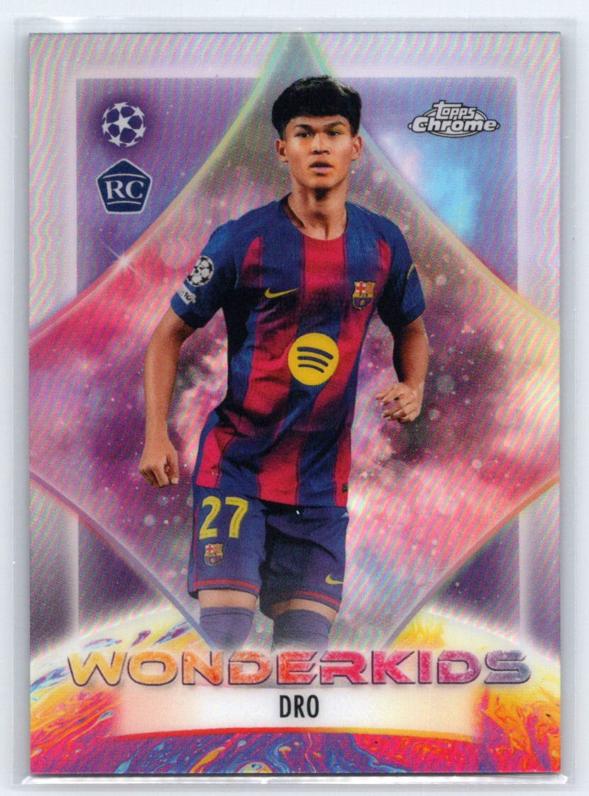 2025-26 Topps Chrome UEFA Club Competitions #WK-5 Dro Wonderkids