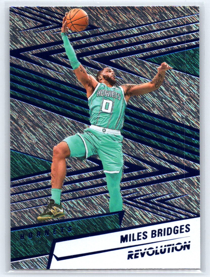 2024-25 Panini Revolution #57 Miles Bridges Blue Storm