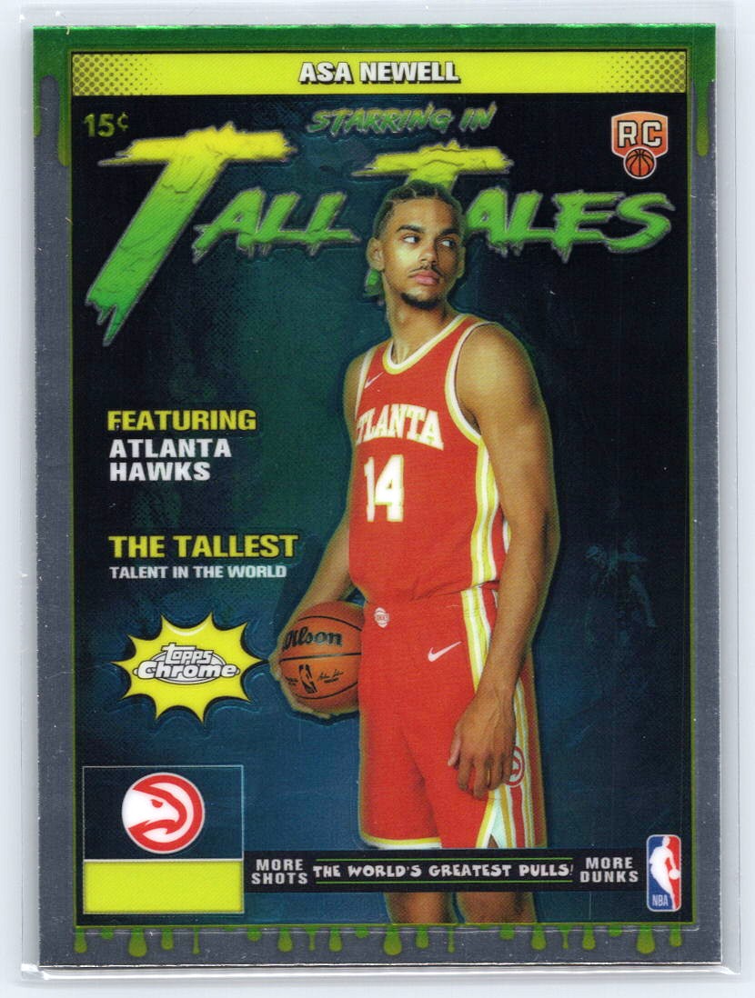 2025-26 Topps Chrome #TT-20 Asa Newell Tall Tales
