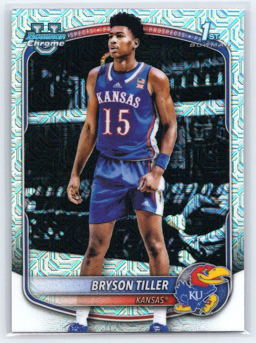 2025-26 Bowman #BCP-8 Bryson Tiller Chrome Prospects Mojo Refractor