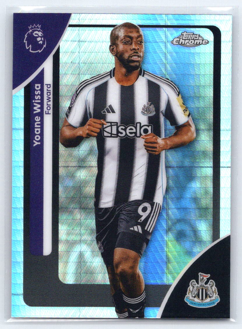 2025-26 Topps Chrome Premier League #141 Yoane Wissa Prism Refractor