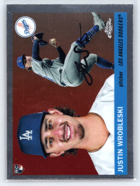 2025 Topps Chrome Platinum #393 Justin Wrobleski