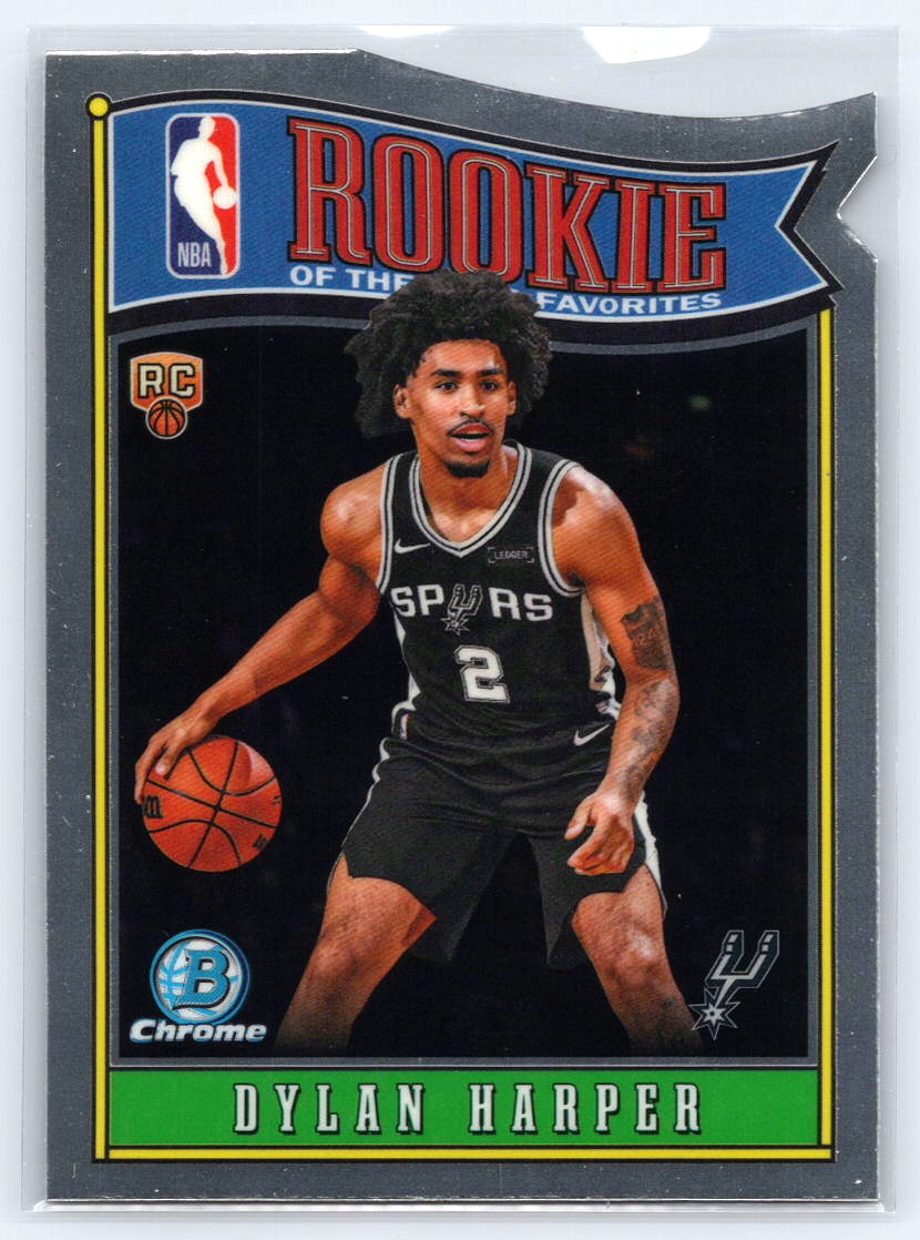 2025-26 Bowman #RY-2 Dylan Harper Rookie of the Year Favorites