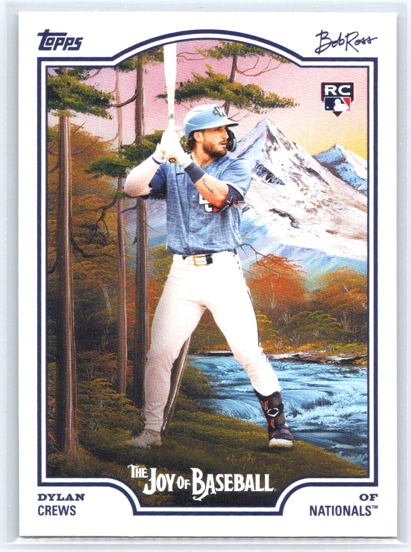 2025 Topps x Bob Ross: The Joy of Baseball #75 Dylan Crews