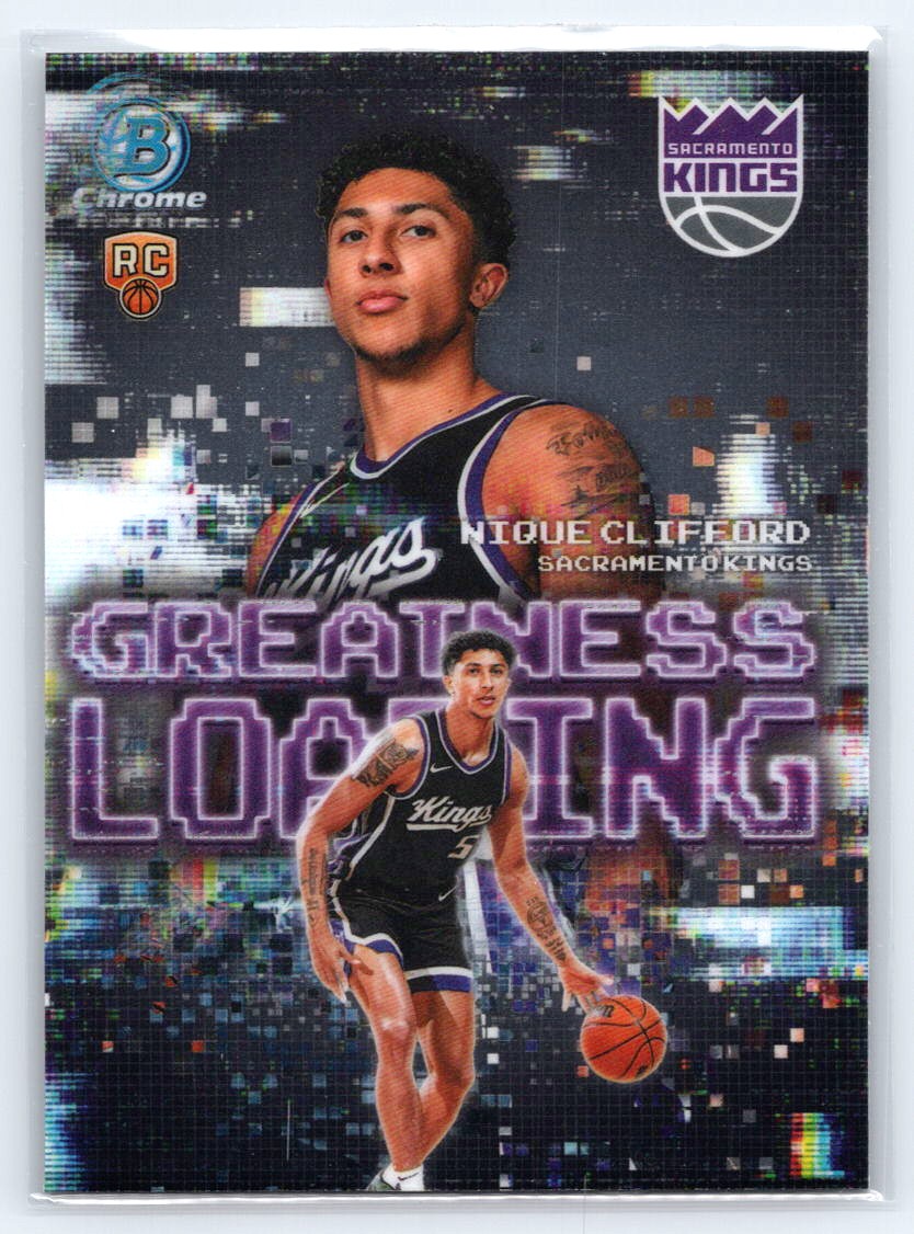 2025-26 Bowman #GL-24 Nique Clifford Greatness Loading