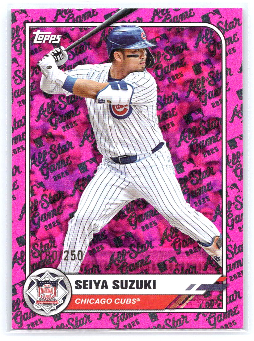 2025 Topps All-Star Game #3 Seiya Suzuki Pink Foil #/250