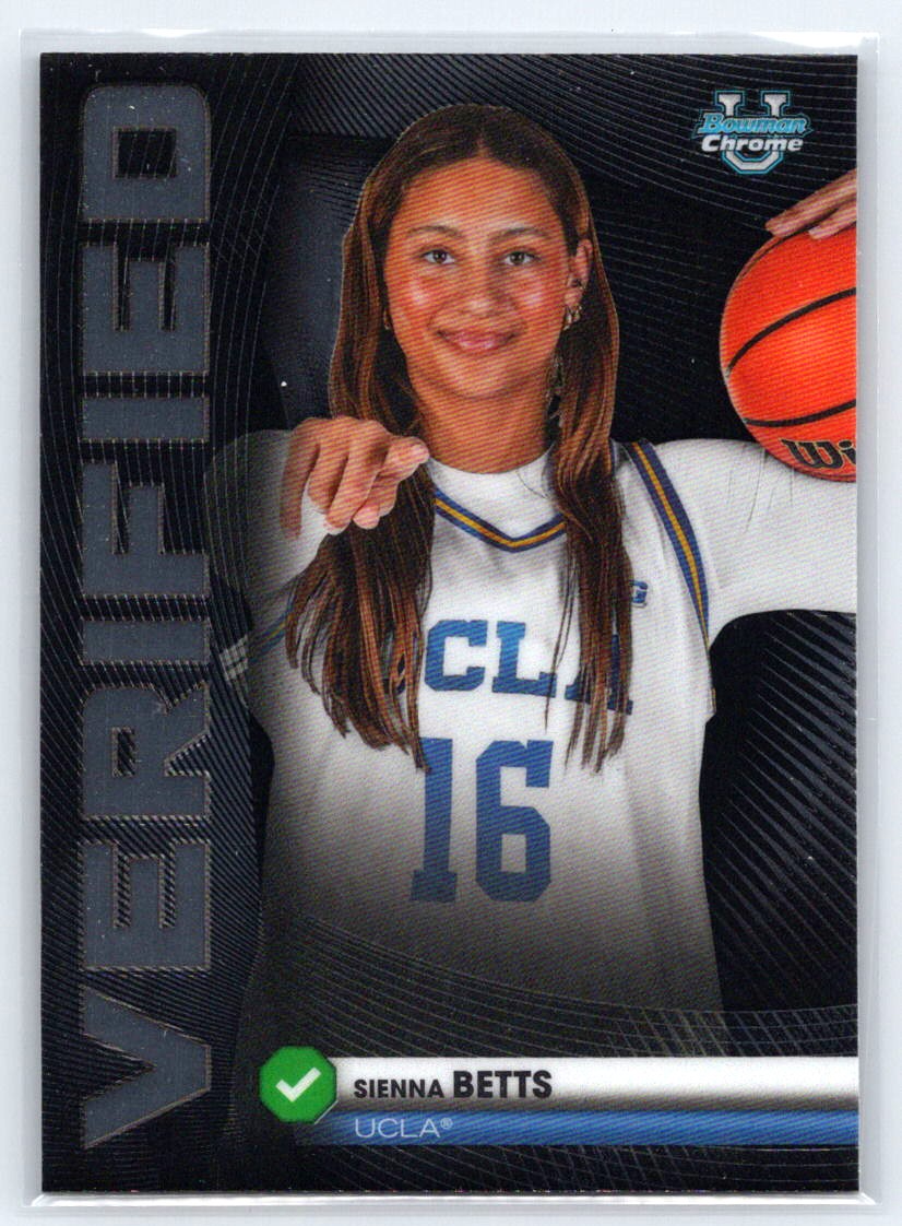 2025-26 Bowman #BV-6 Sienna Betts Bowman Verified