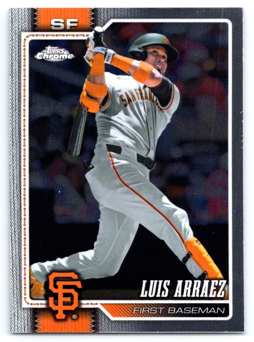 2026 Topps Chrome #168 Luis Arraez