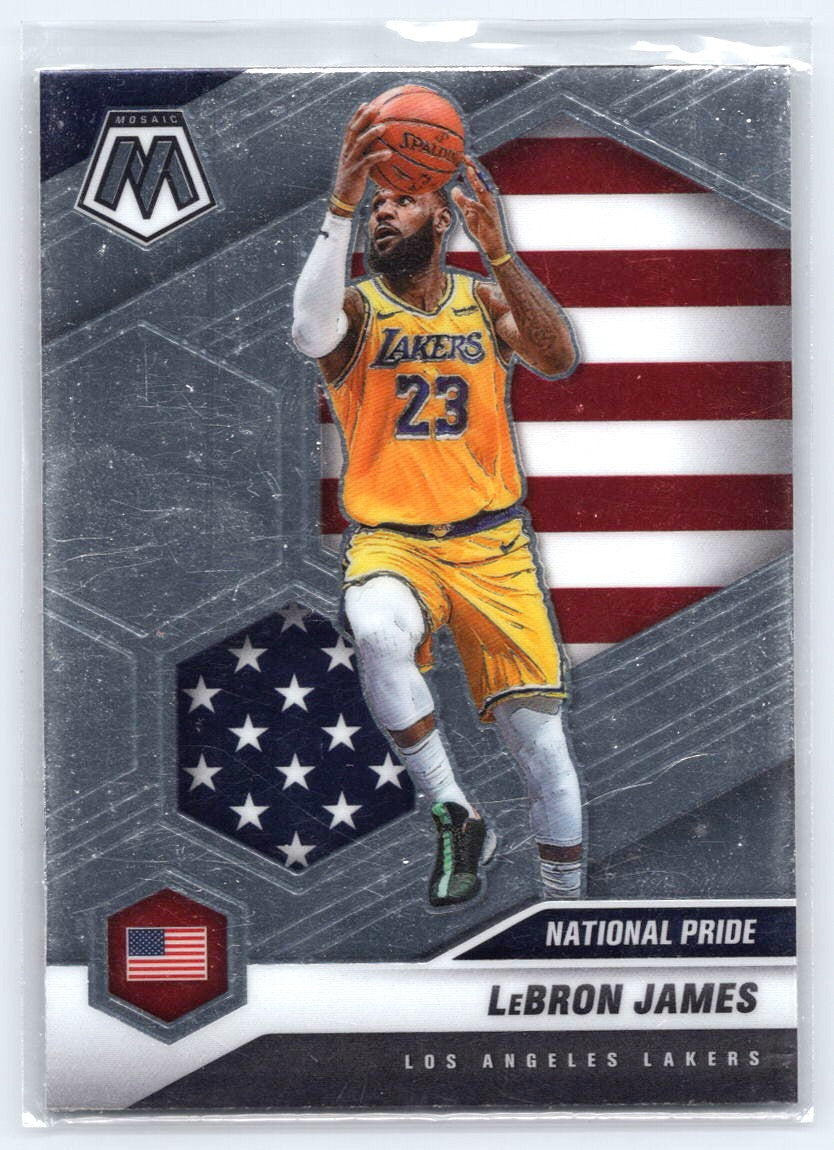 2020-21 Panini Mosaic #247 LeBron James