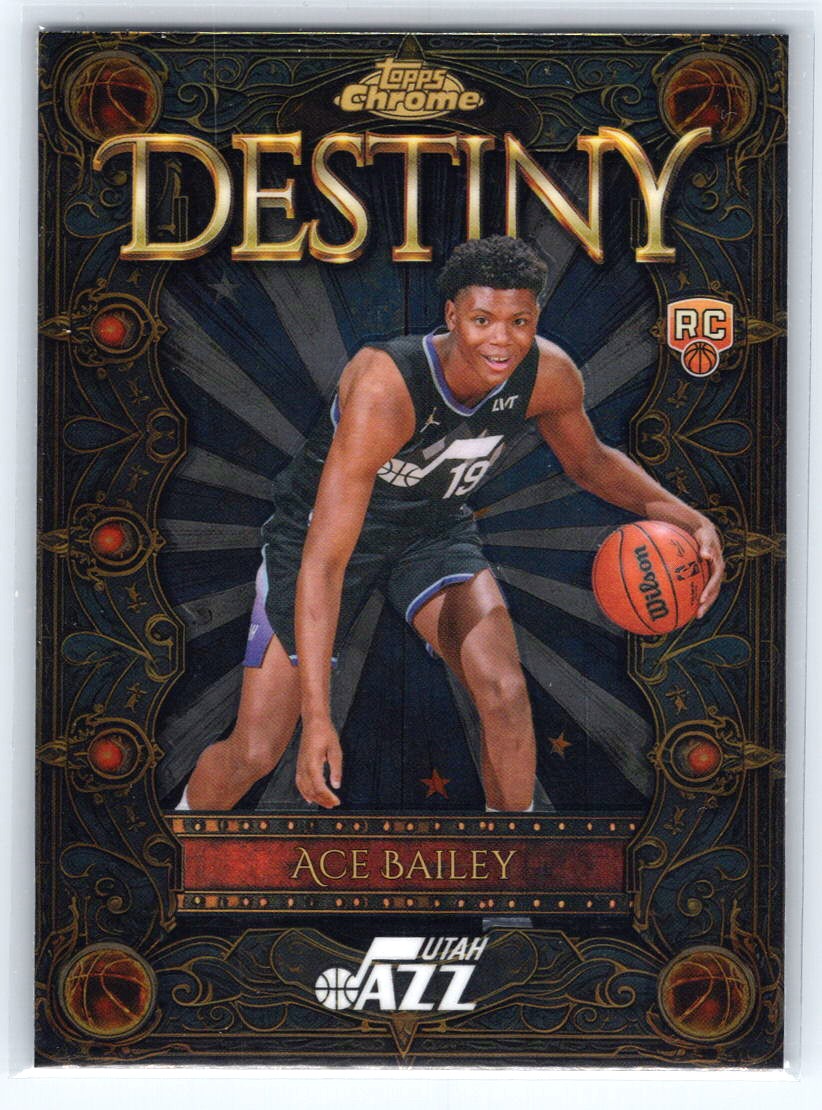 2025-26 Topps Chrome #D-5 Ace Bailey Destiny