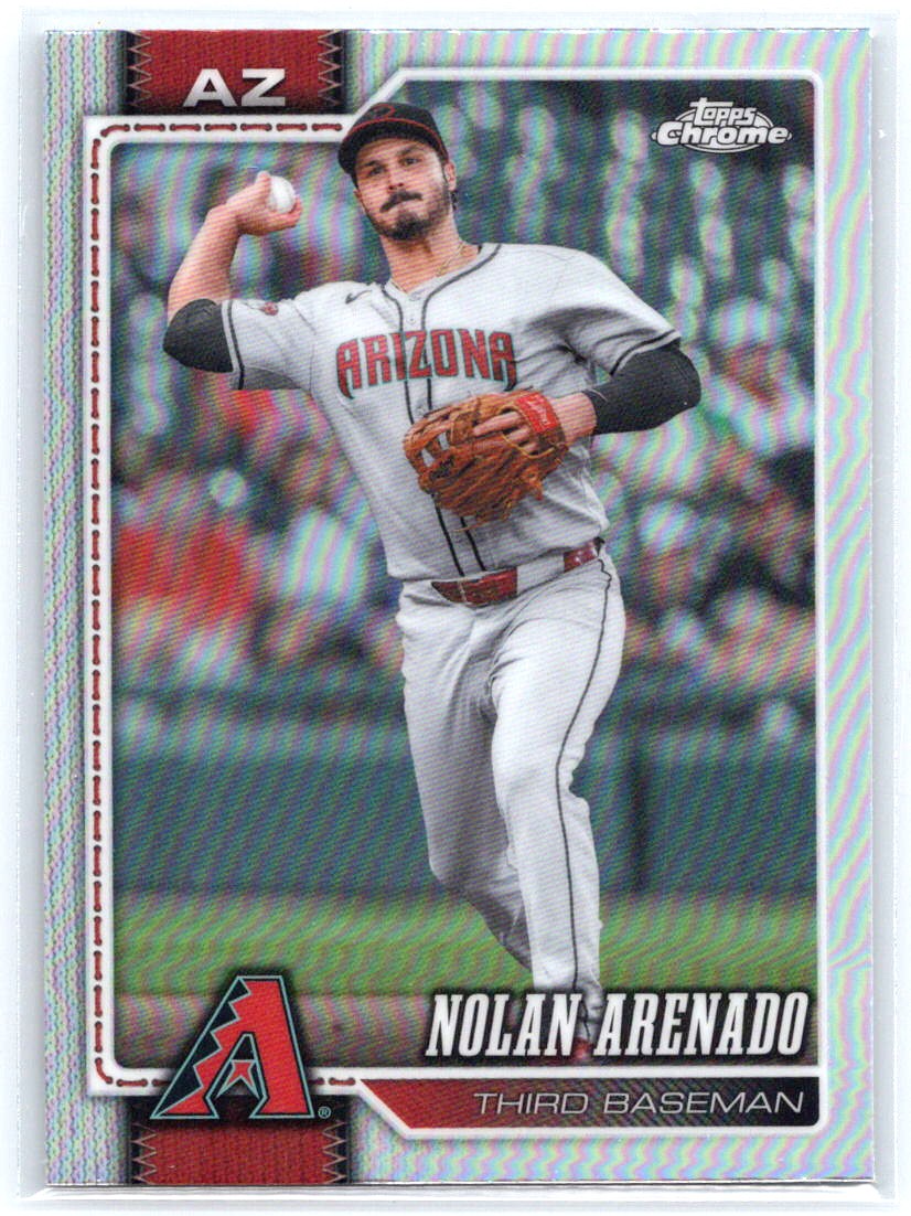 2026 Topps Chrome #182 Nolan Arenado Refractors