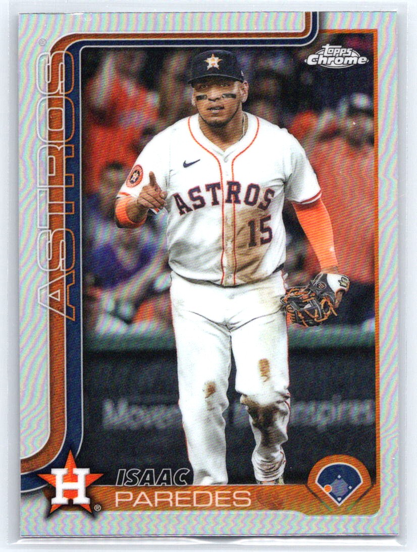 2025 Topps Chrome Update #USC29 Isaac Paredes RayWave Refractor