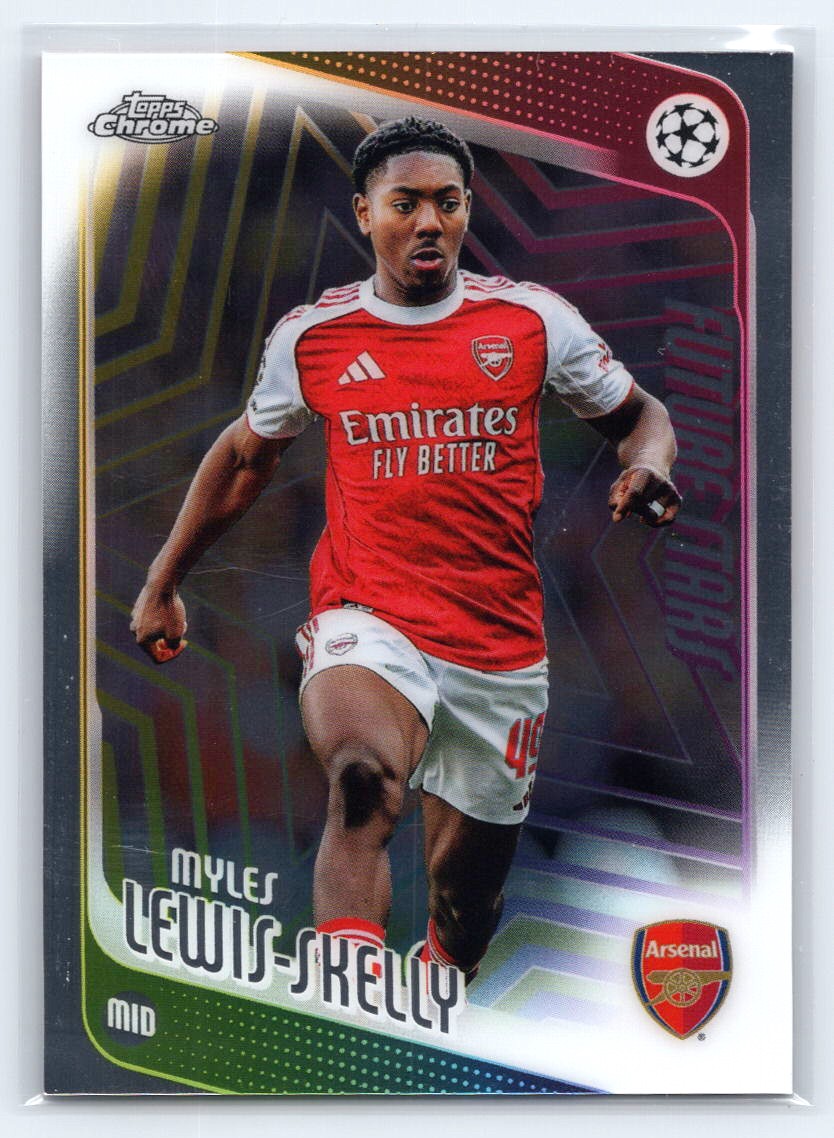2025-26 Topps Chrome UEFA Club Competitions #52 Myles Lewis-Skelly