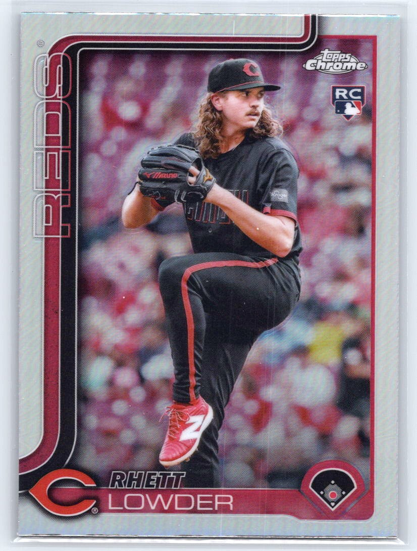 2025 Topps Chrome #147 Rhett Lowder Refractors