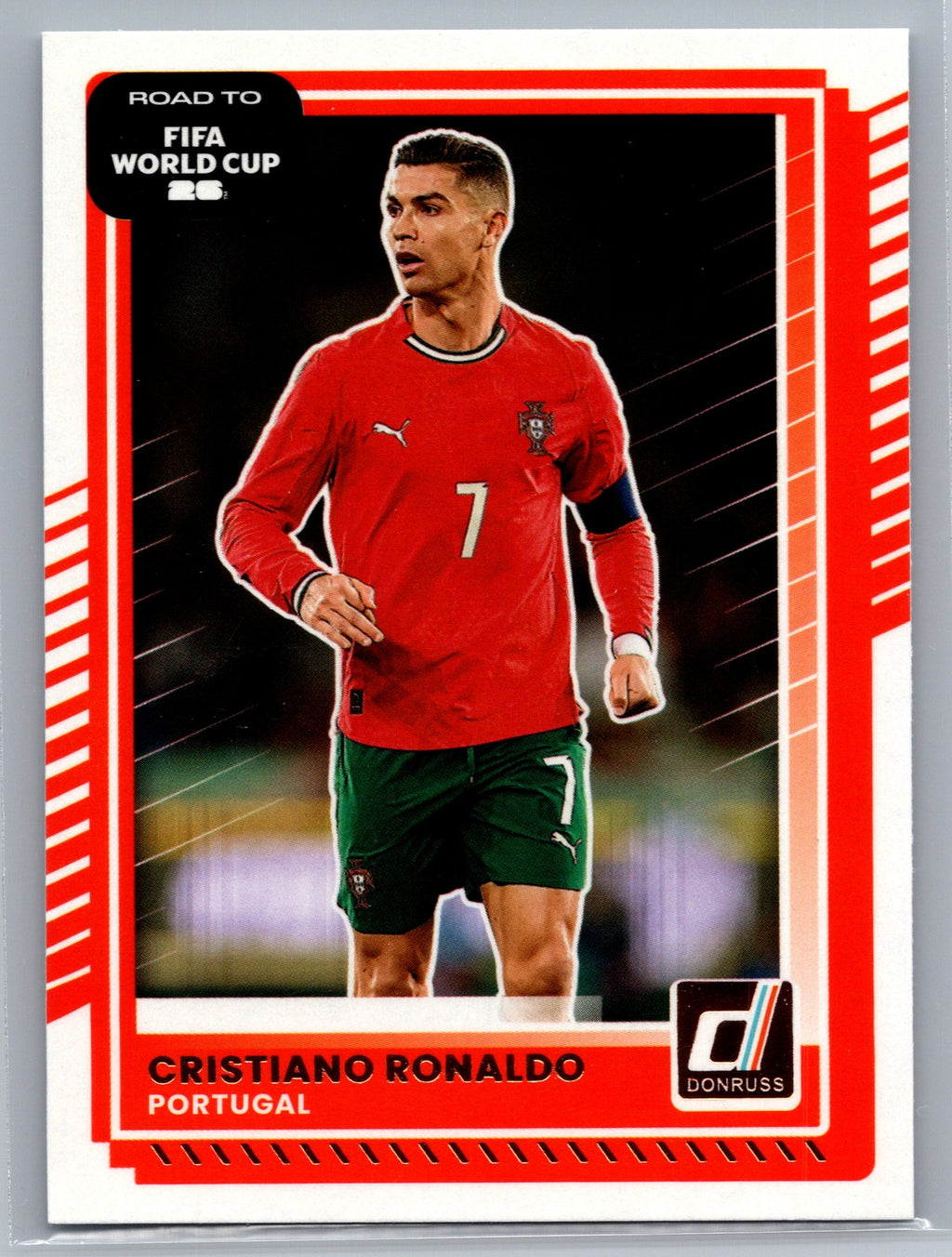 2025-26 Donruss Road to FIFA World Cup #91 Cristiano Ronaldo