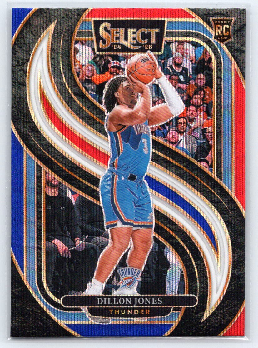 2024-25 Panini Select #200 Dillon Jones Tri-Color Prizm