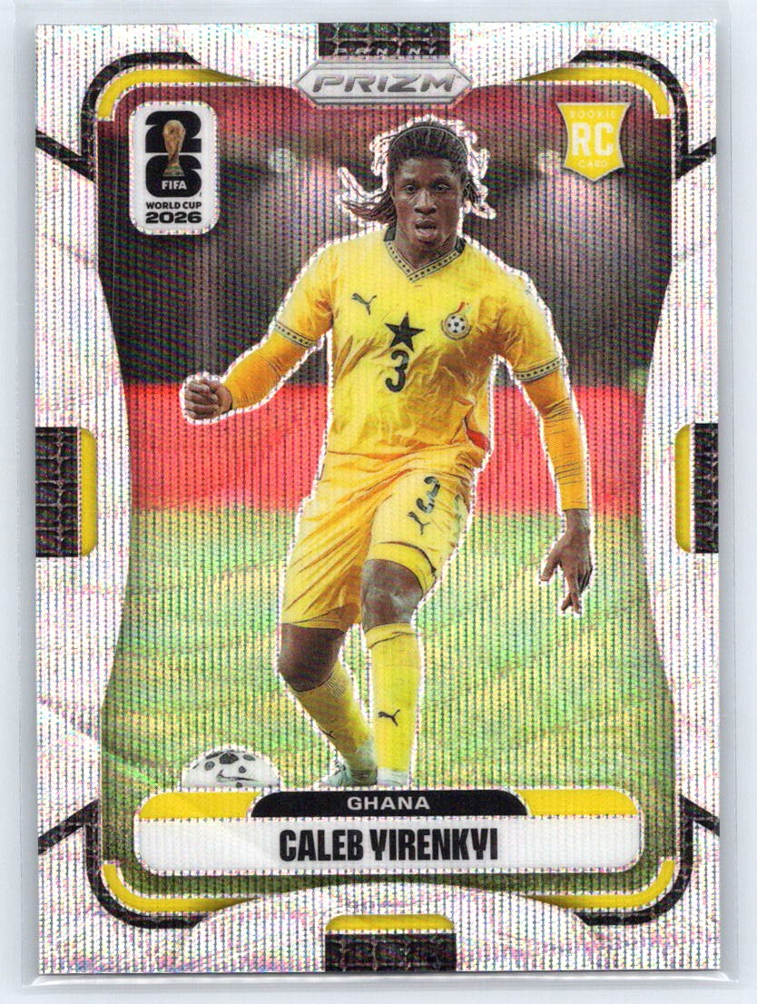2026 Panini Prizm FIFA World Cup #227 Caleb Yirenkyi Wave