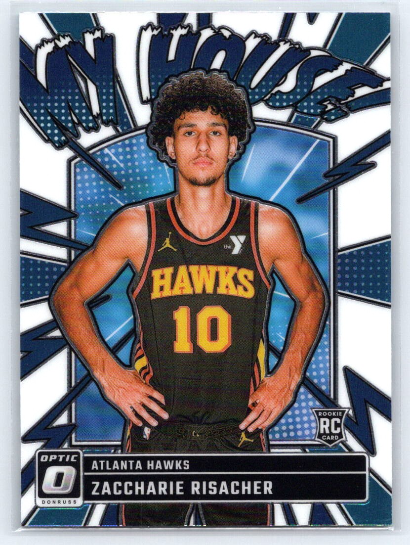 2024-25 Donruss Optic #13 Zaccharie Risacher My House