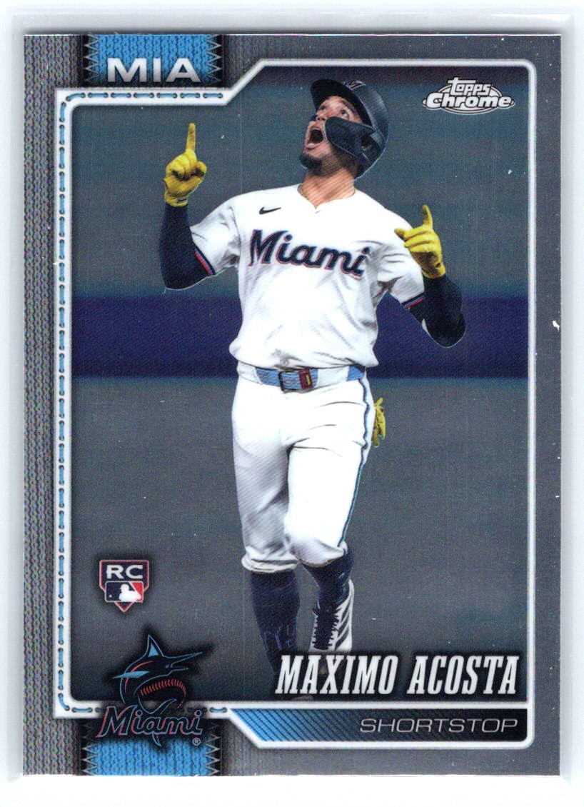 2026 Topps Chrome #239 Maximo Acosta