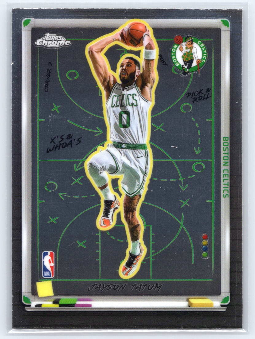 2025-26 Topps Chrome #XW-6 Jayson Tatum X's And Whoa's