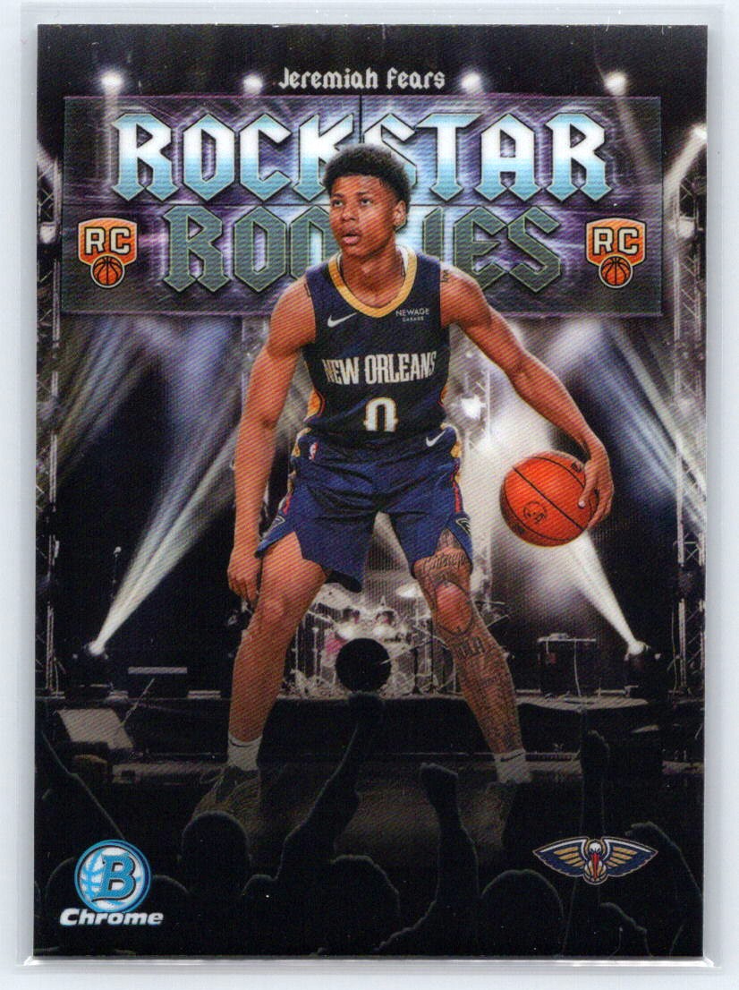 2025-26 Bowman #RR-7 Jeremiah Fears Rockstar Rookies