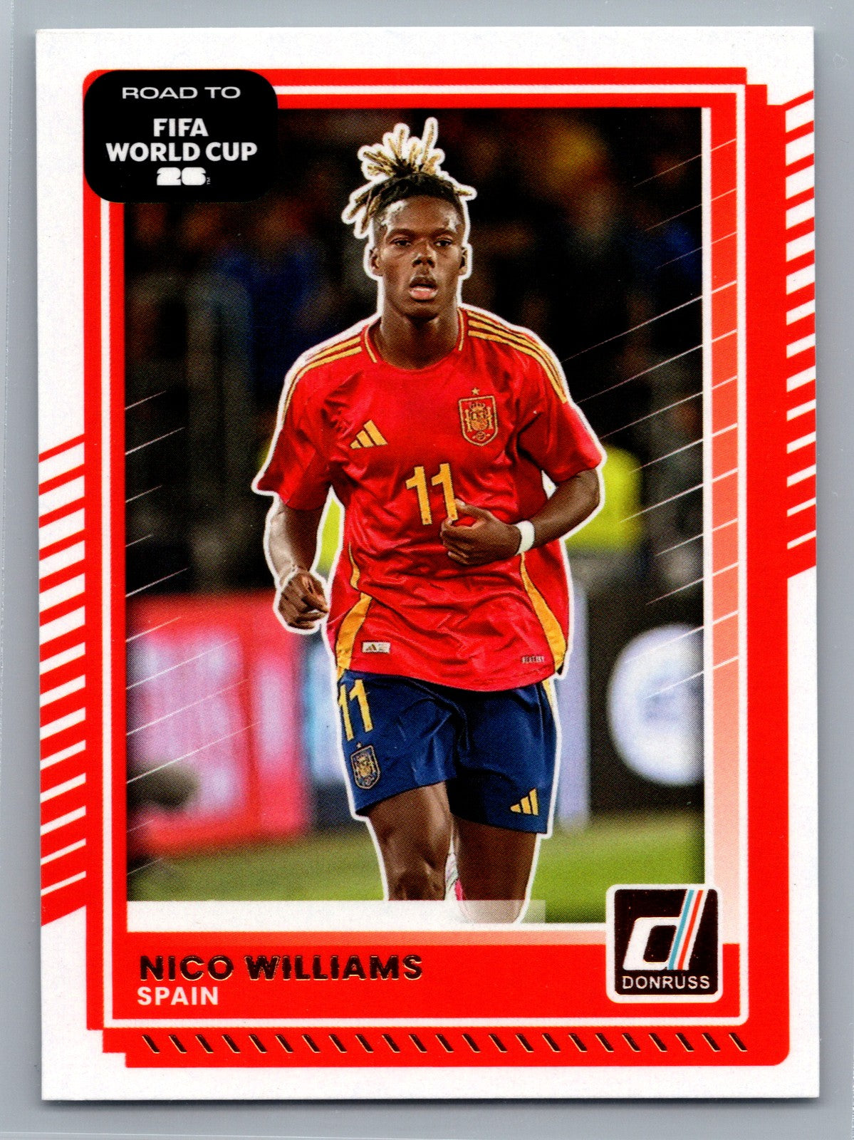 2025-26 Donruss Road to FIFA World Cup #12 Nico Williams