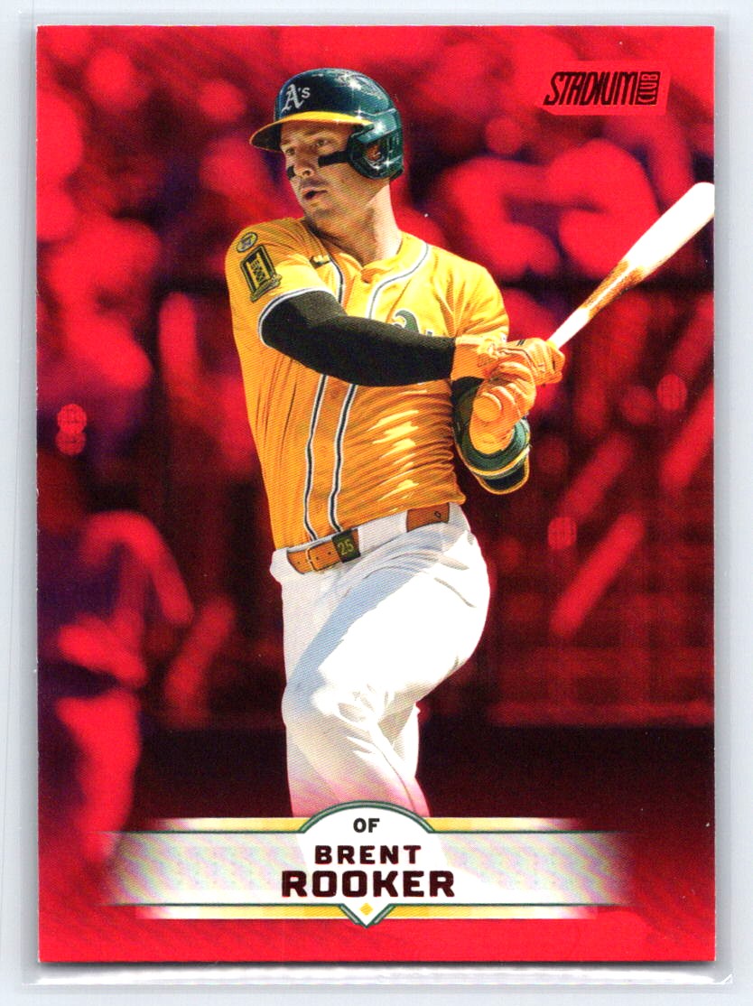 2025 Stadium Club #14 Brent Rooker Red Foil