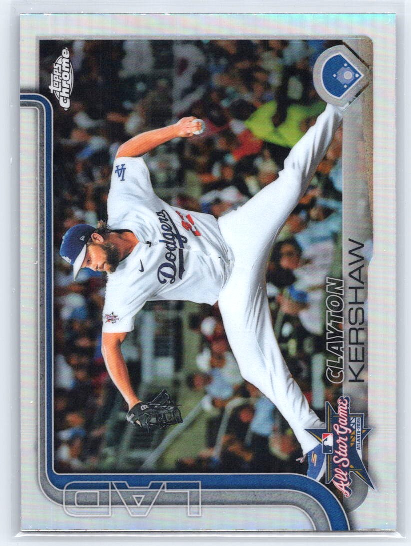 2025 Topps Chrome Update #ASGC-42 Clayton Kershaw 2025 All-Star Game