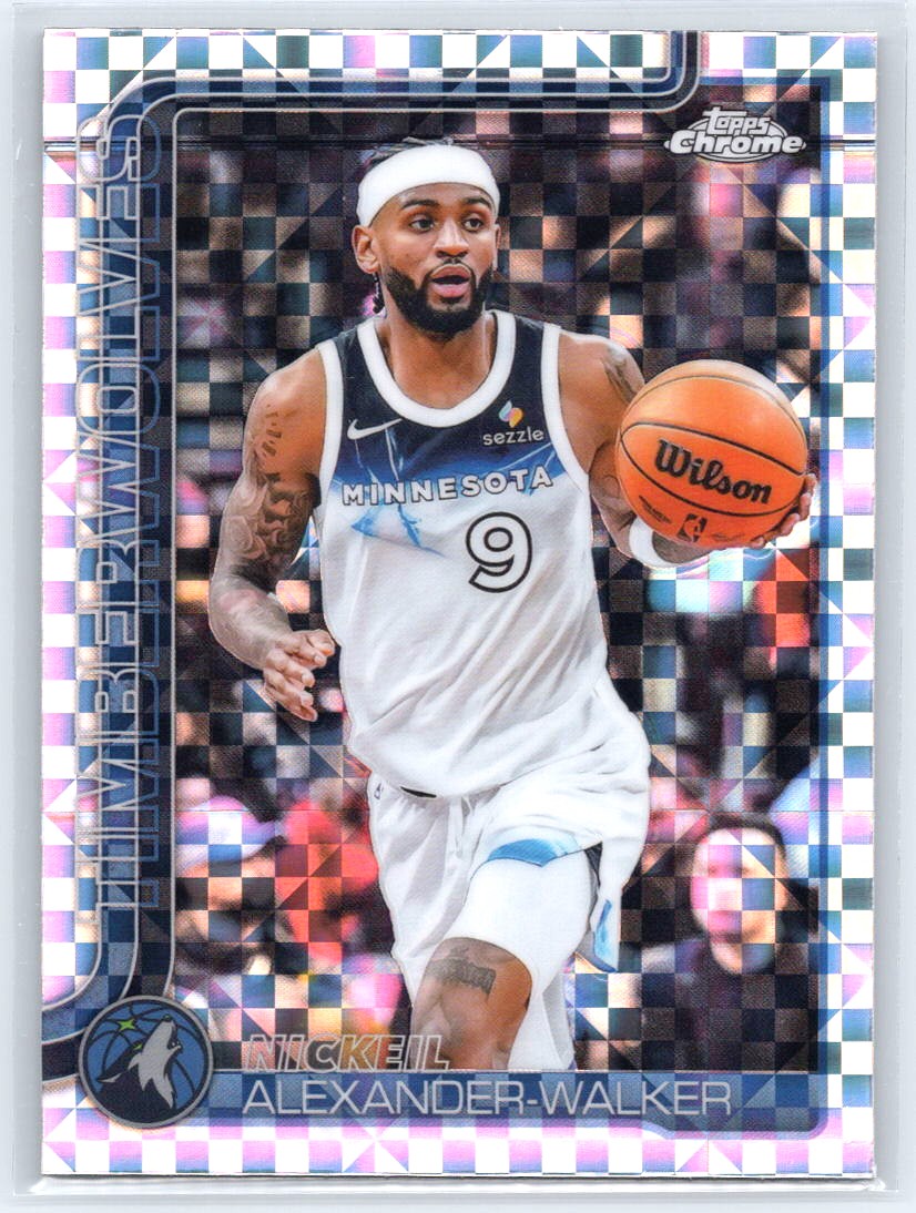 2025-26 Topps Chrome #193 Nickeil Alexander-Walker X-Fractor