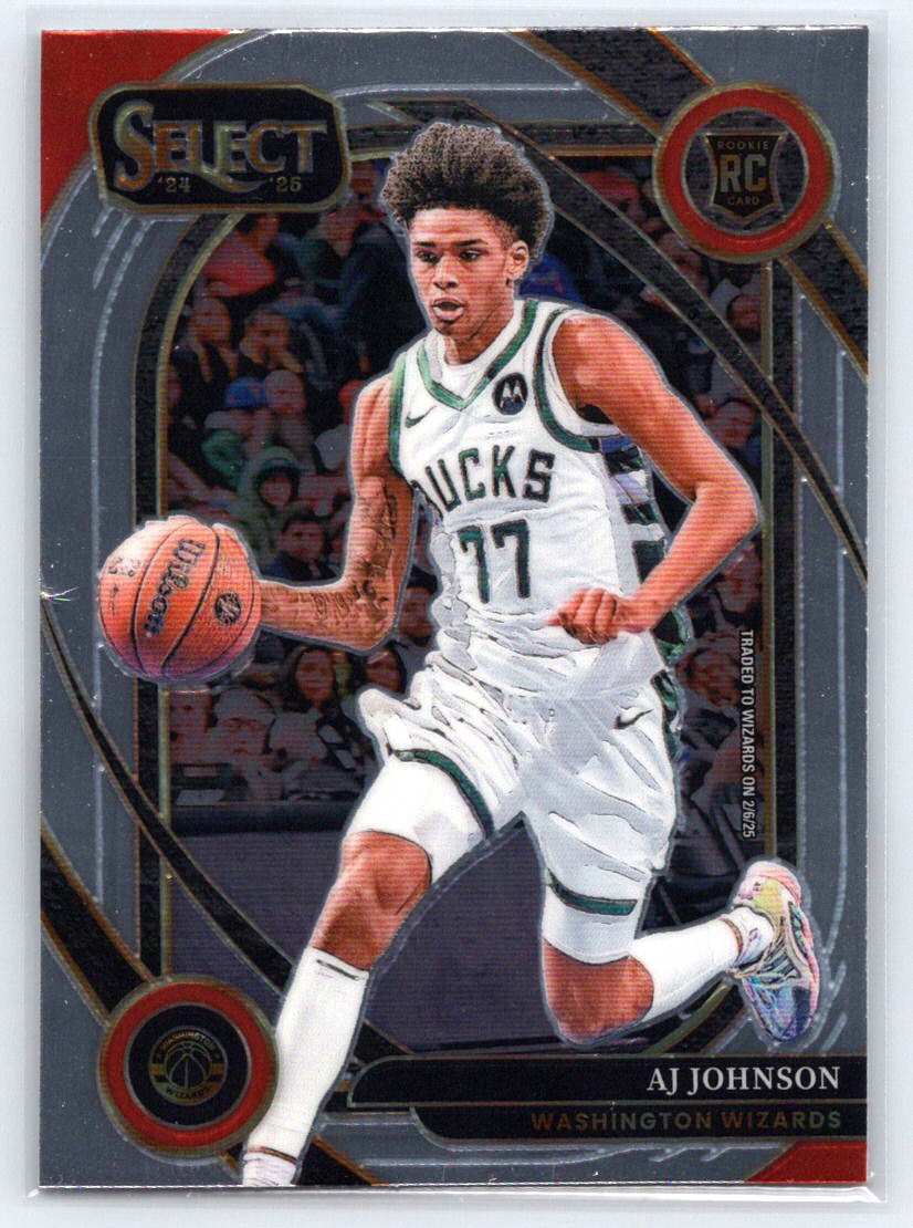 2024-25 Panini Select #300 AJ Johnson