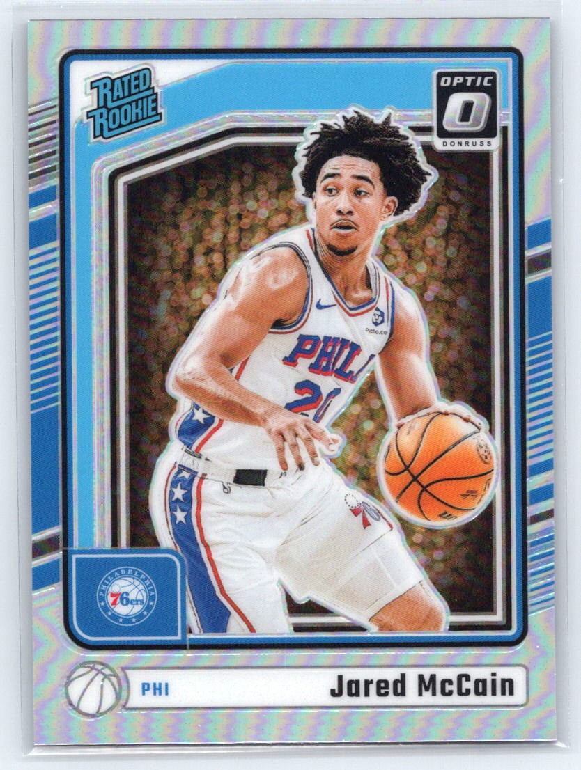 2024-25 Donruss Optic #270 Jared McCain Holo