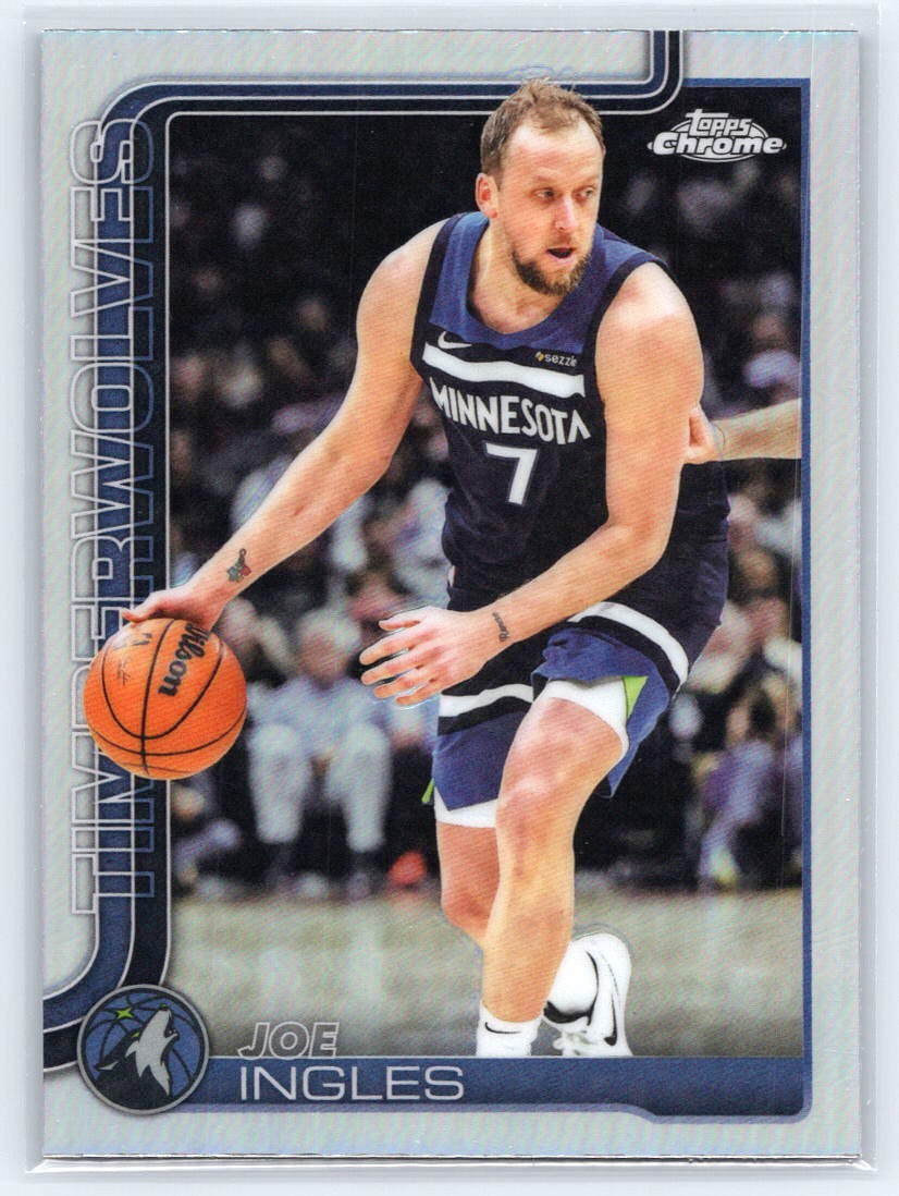 2025-26 Topps Chrome #142 Joe Ingles Refractor