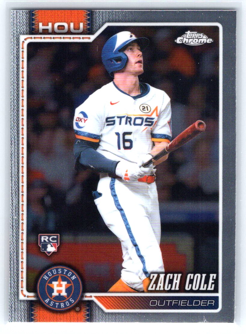 2026 Topps Chrome #107 Zach Cole