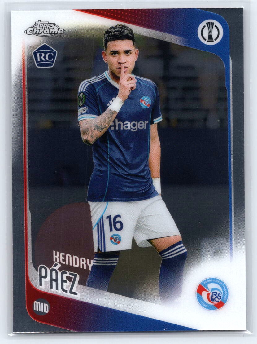 2025-26 Topps Chrome UEFA Club Competitions #29 Kendry Páez