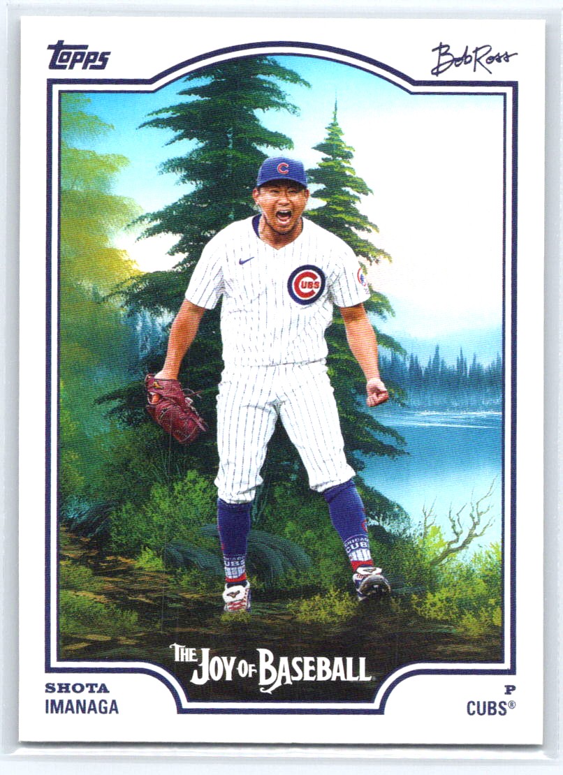 2025 Topps x Bob Ross: The Joy of Baseball #33 Shota Imanaga