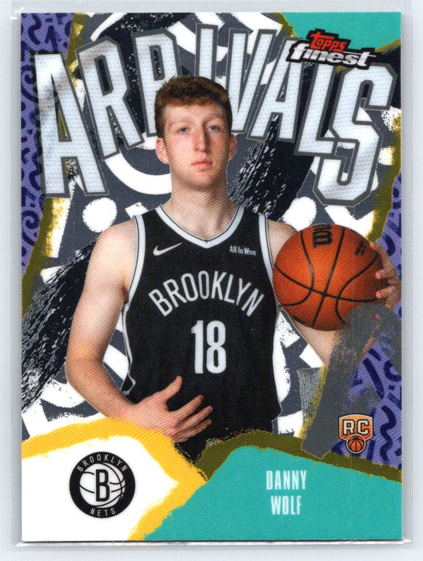 2025-26 Finest #A-27 Danny Wolf Arrivals