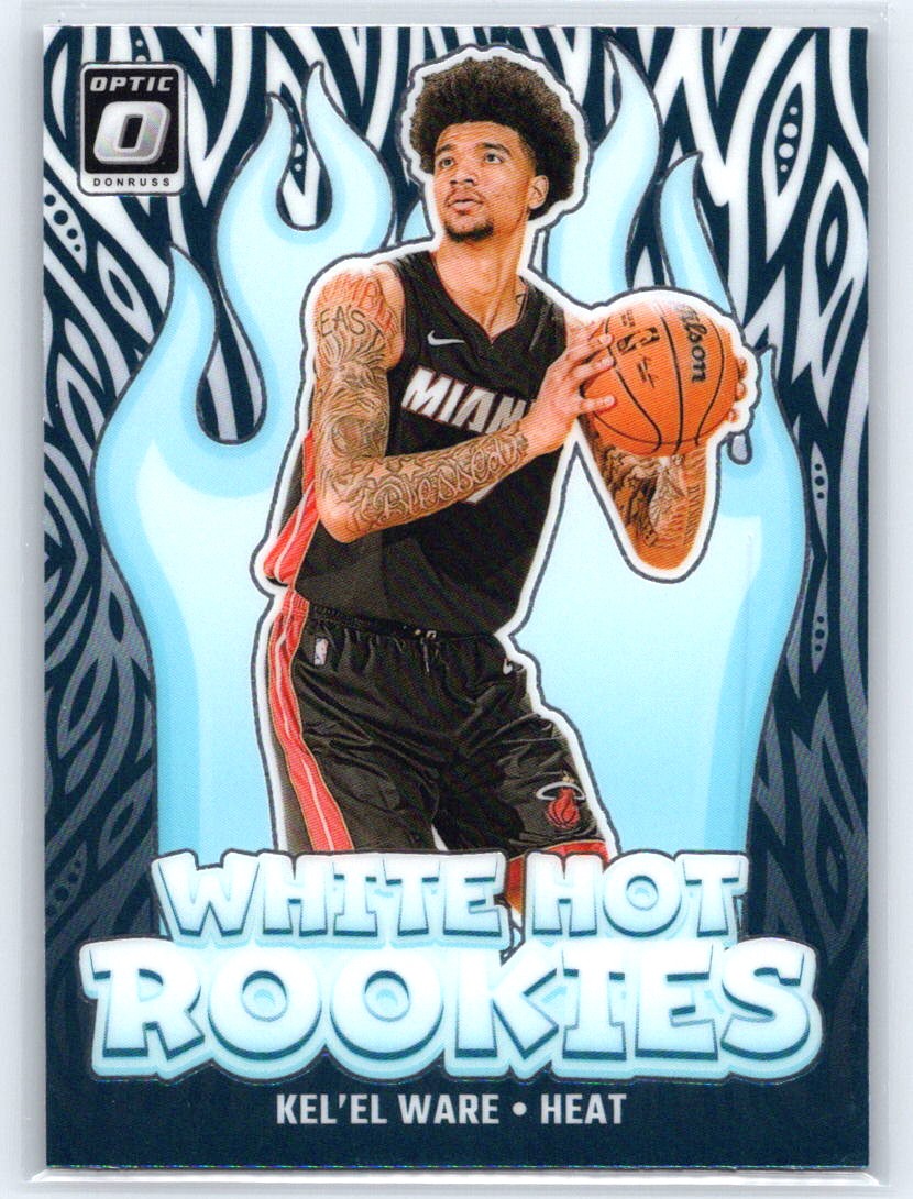 2024-25 Donruss Optic #5 Kel'el Ware White Hot Rookies