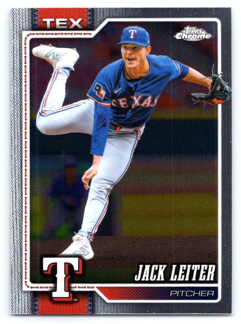 2026 Topps Chrome #175 Jack Leiter