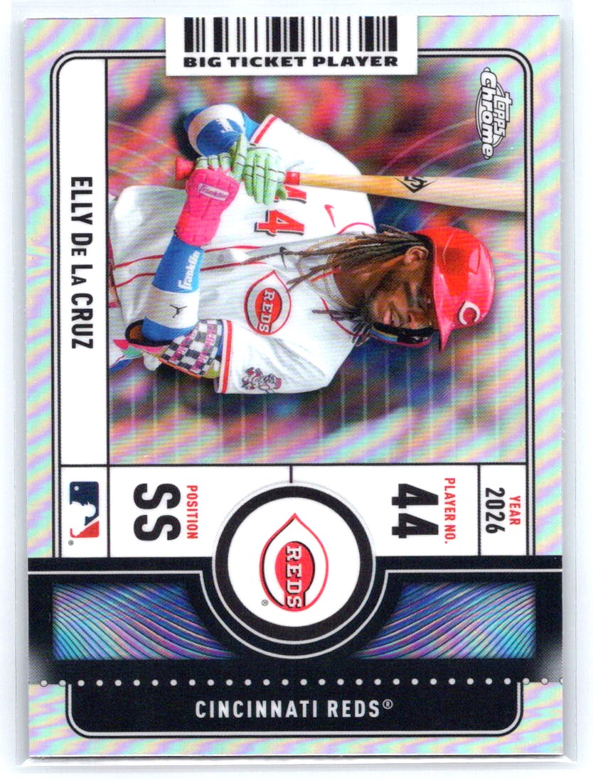 2026 Topps Chrome #BTP-5 Elly De La Cruz Big Ticket Players
