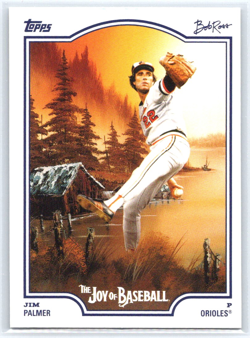 2025 Topps x Bob Ross: The Joy of Baseball #68 Jim Palmer