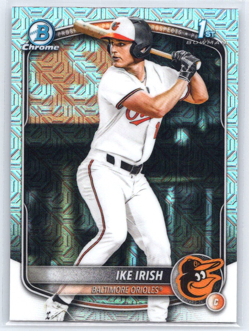 2025 Bowman Draft #BDC-153 Johnny Slawinski Chrome Mojo Refractor