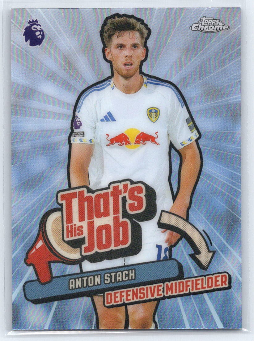 2025-26 Topps Chrome Premier League #THJ-17 Anton Stach That's His Job