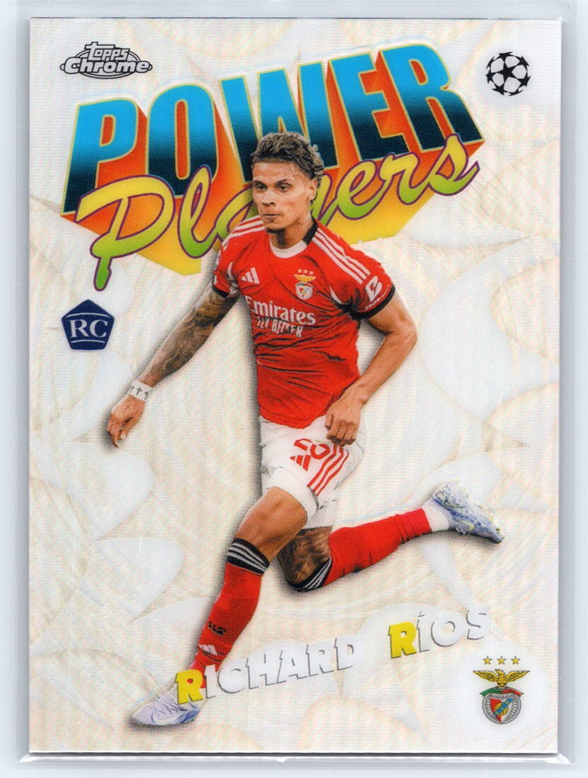 2025-26 Topps Chrome UEFA Club Competitions #PP-32 Richard Ríos Power Players