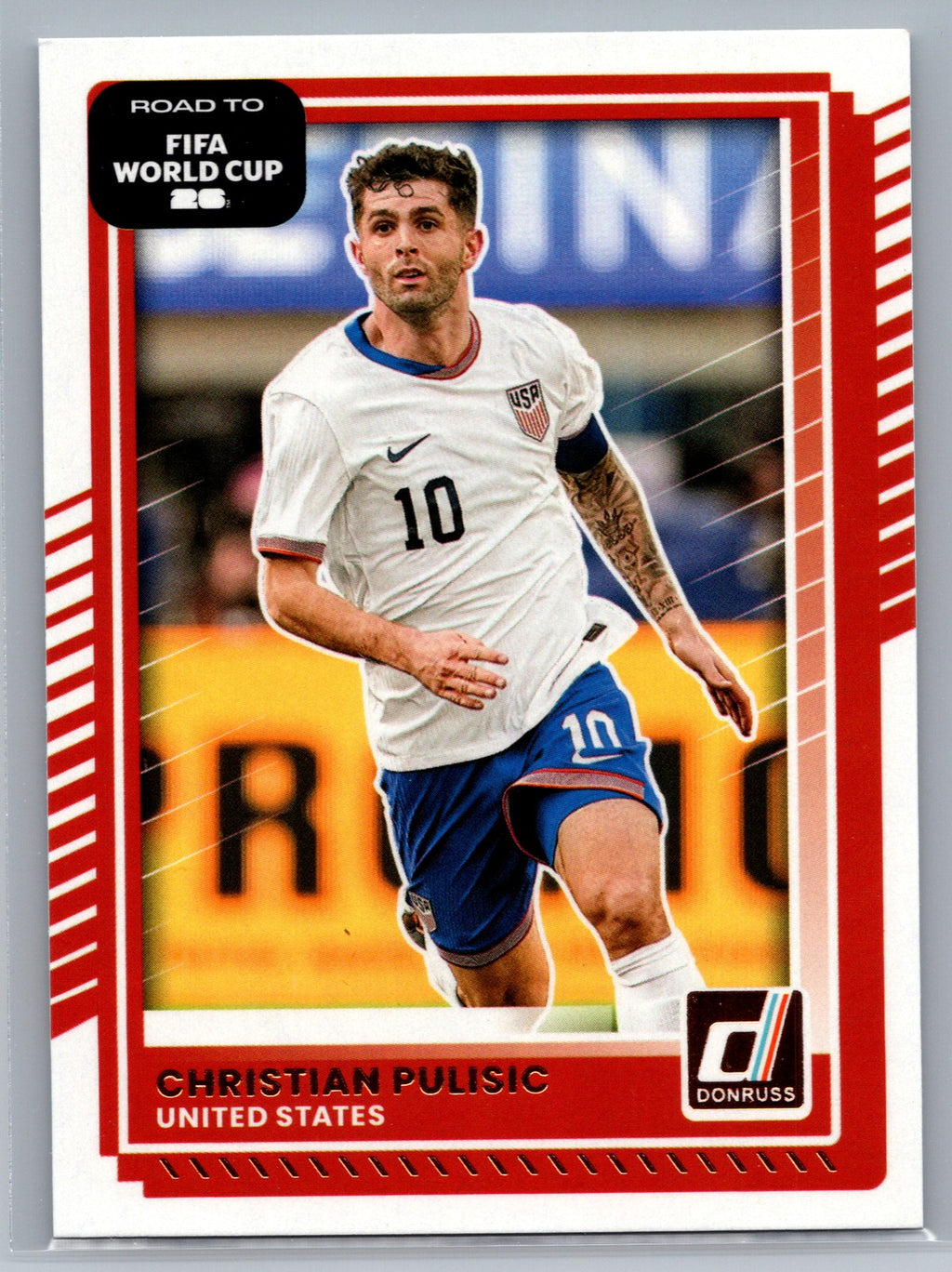2025-26 Donruss Road to FIFA World Cup #25 Christian Pulisic