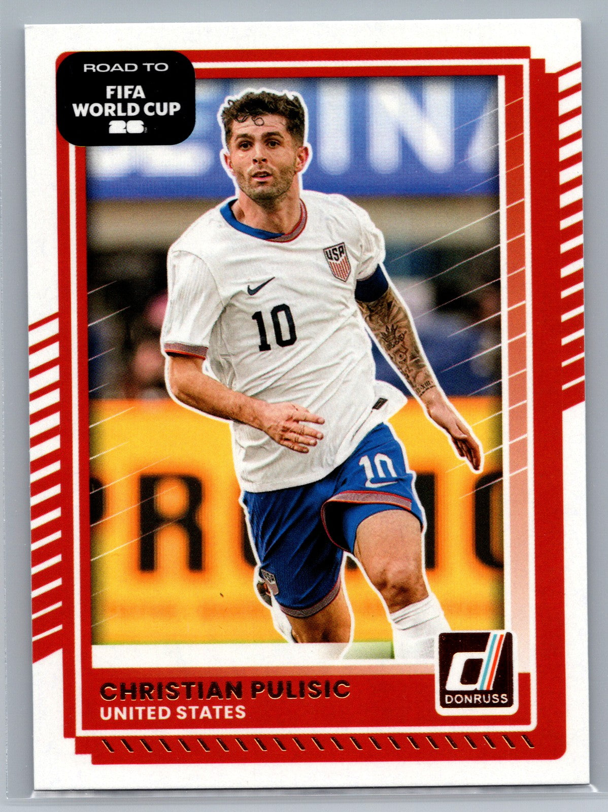 2025-26 Donruss Road to FIFA World Cup #25 Christian Pulisic
