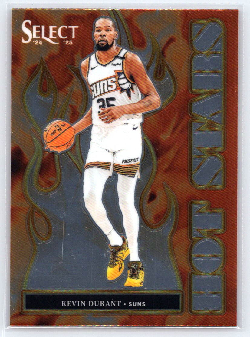 2024-25 Panini Select #14 Kevin Durant Hot Stars