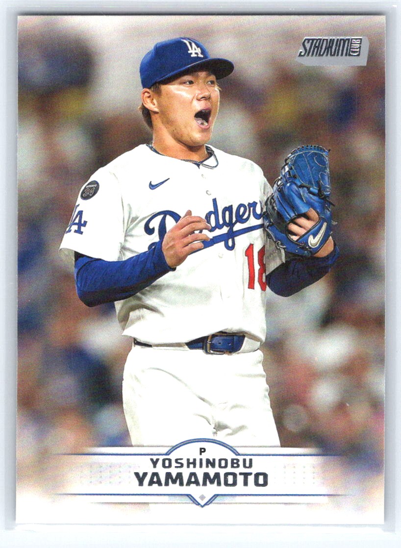 2025 Stadium Club #184 Yoshinobu Yamamoto
